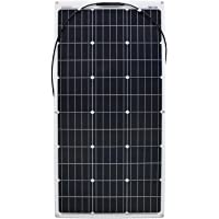 Los mejores  - enjoy solar® ETFE Marine 100W 12V semiflexible Módulo solar celdas PERC ideal para caravana yate barco